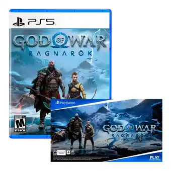 Tiendas EFE Juego ps5 sony god of war ragnarok latam + póster oferta