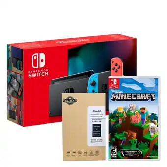 Tiendas EFE Consola nintendo switch 2019 + juego minecraft + mica oferta
