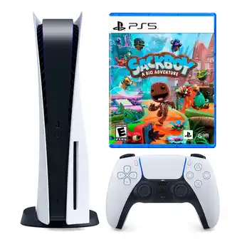 Tiendas EFE Consola ps5 sony con lector + juego sackboy oferta