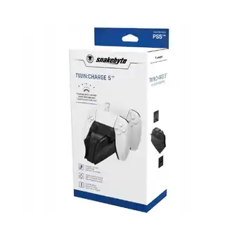 Tiendas EFE Cargador doble snakebyte para mando dualsence ps5 oferta