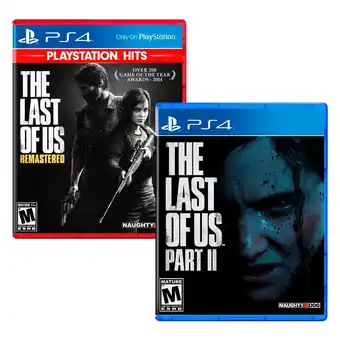 Tiendas EFE Juego ps4 the last of us i + the last of us ii oferta