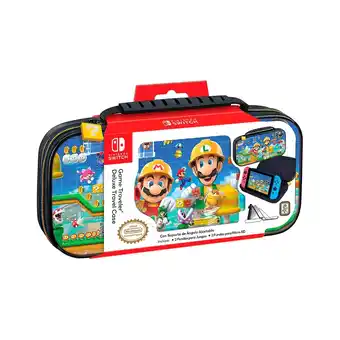 Tiendas EFE Estuche nintendo switch game traveler mario maker oferta