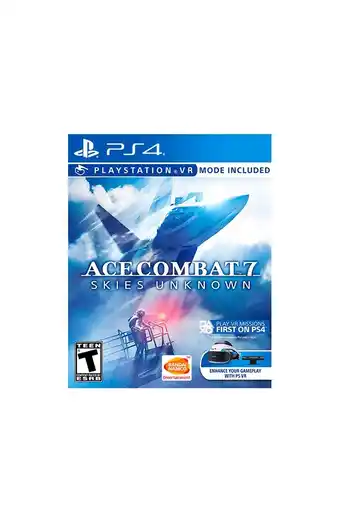 Tiendas EFE Videojuego ace combat 7 skies unknowsony playstation 4 oferta