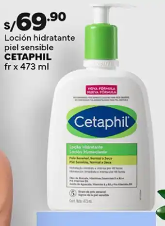 Plaza Vea Loción hidratante piel sensible CETAPHIL fr x 473 ml oferta