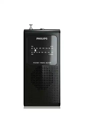 Tiendas EFE Radio philips am / fm ae1500 oferta