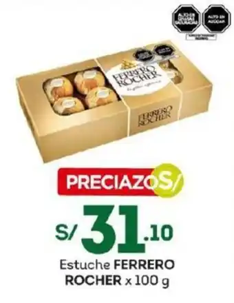 Tottus Estuche FERRERO ROCHER x 100 g oferta