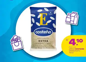 Tambo ARROZ COSTEÑO GRANEADITO 750 G oferta