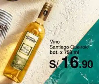 Metro Vino Santiago Queirolo bot. x 750 ml oferta