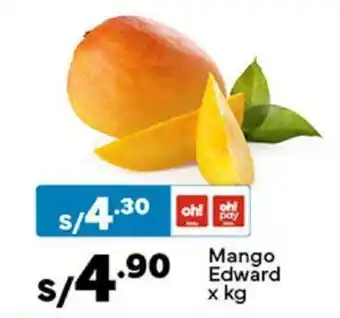 Plaza Vea Mango Edward oferta