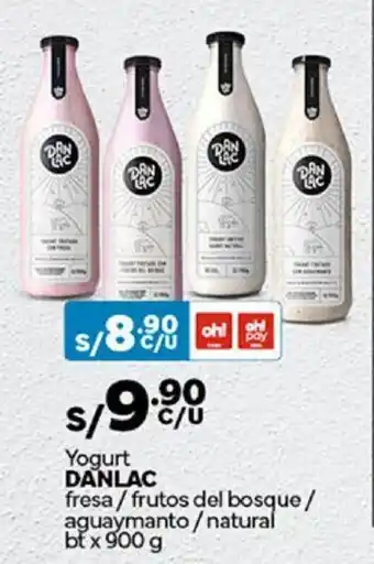 Plaza Vea DANLAC Yogurt 900 g oferta