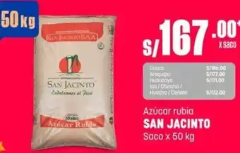 Makro Azúcar rubia SAN JACINTO Saco x 50kg oferta