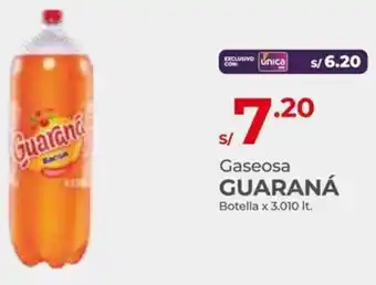 Vega Gaseosa GUARANÁ Botella x 3.010It oferta