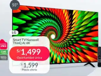 Smart TV Nanocell ThinQ AI 4K