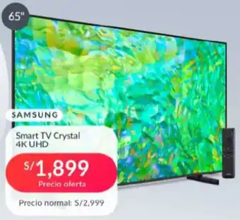 Falabella SAMSUNG Smart TV Crystal 4K UHD oferta