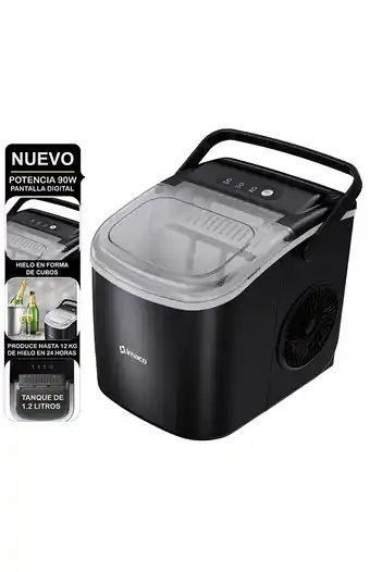 Tiendas EFE Máquina de hielo imaco 90w 1.2lt imk1209 oferta