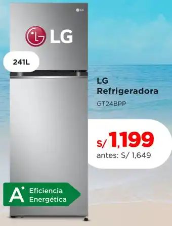 La Curacao LG Refrigeradora 241L oferta