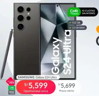 Falabella SAMSUNG Galaxy S24 Ultra oferta