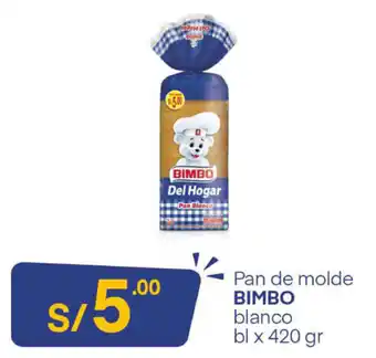 Mass Bimbo Pan de Molde 420gr oferta