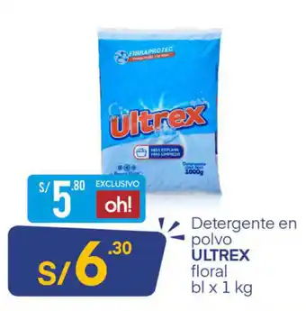 Mass Ultrex Detergente en polvo 1kg oferta