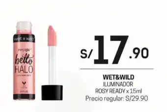 Tottus Wet & Wild Iluminador Rosy Ready 15ml oferta