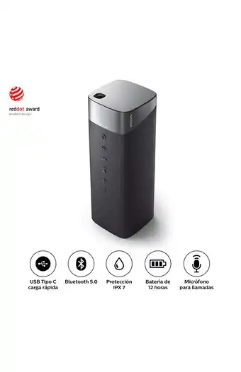Tiendas EFE Parlante inalámbrico philips tas5505 oferta