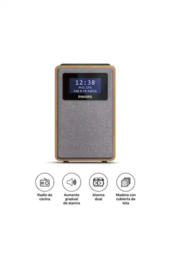 Tiendas EFE Radiodespertador philips tar5005 oferta