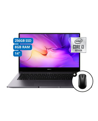 Tiendas EFE Huawei matebook d 14"; 2021 intel core i3 8gb ssd 256gb oferta