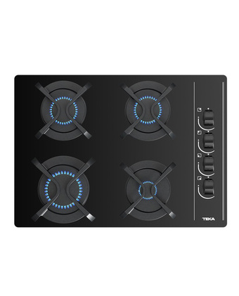 Tiendas EFE Combo teka: encimera cristal gas gbc 64003 kib + campana cl 610 s con filtro oferta