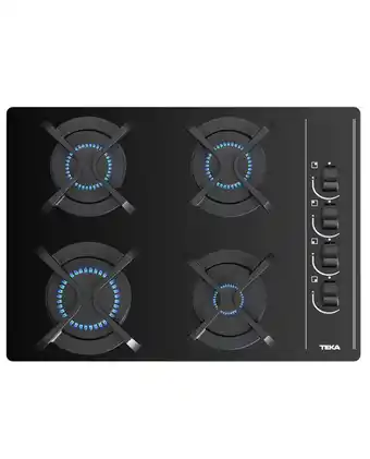 Tiendas EFE Combo teka: encimera cristal gas gbc 64003 kib + campana dbb 90 (800m3/h) oferta