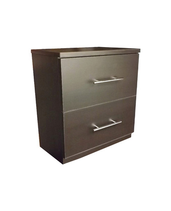 Tiendas EFE Velador de 2 cajones muebles yanira- wengue oferta