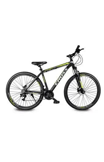 Tiendas EFE Bicicleta montañera cross 29"; 24v - negro/amarillo oferta