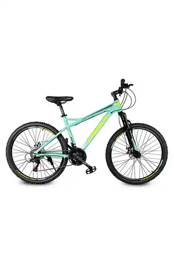 Tiendas EFE Bicicleta montañera cross 26"; gt 21v - neón/verde oferta