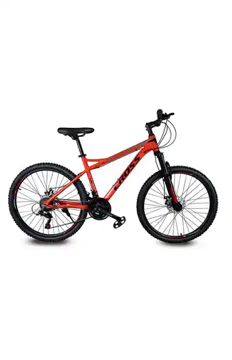 Tiendas EFE Bicicleta montañera cross 26"; gt 21v - rojo/negro oferta