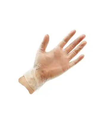 Tiendas EFE Guantes de vinilo 100 und talla l oferta