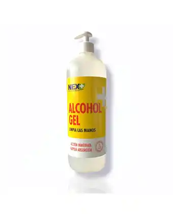 Tiendas EFE Alcohol gel 1,000 ml tapa pump nex oferta