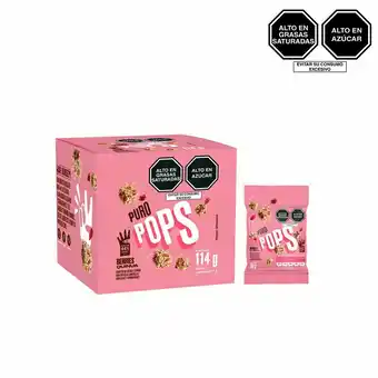 Tottus Cereal cubo puro pops berries qnua avn 19g oferta