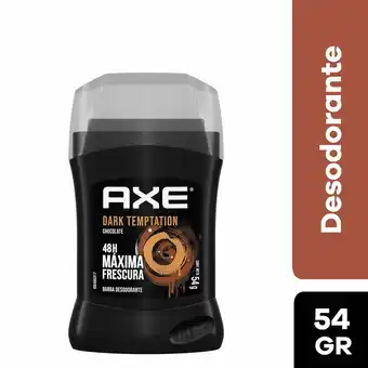 Tottus Desod barra axe dark temptation 48h fresh x 54g oferta
