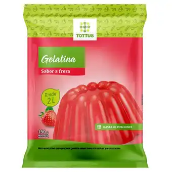 Tottus Gelatina tottus sabor a fresa oferta