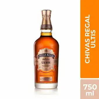Tottus Whisky chivas regal ultis 750 ml oferta