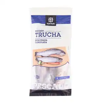 Tottus Trucha eviscerada tottus x 700 gr oferta