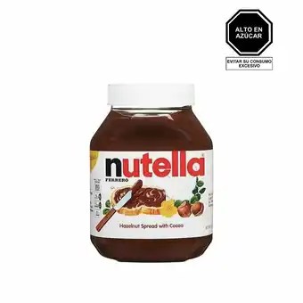 Tottus Nutella crema de avellanas 371gr oferta