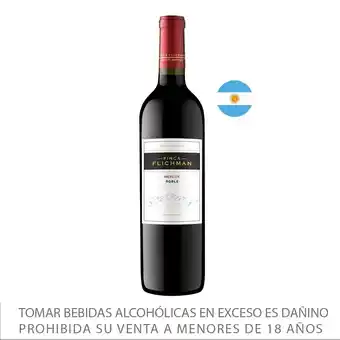 Tottus Vino tinto merlot - argentina oferta