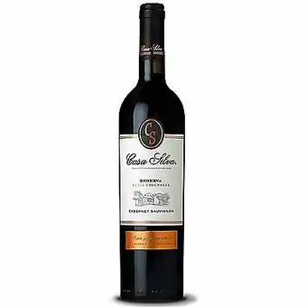 Tottus Vino tinto casa silva cabernet sauvignon 750 ml oferta