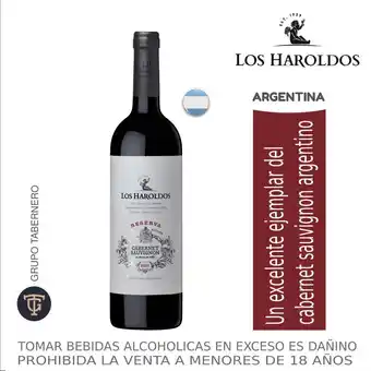 Tottus Vino tinto reserva familia cabernet - argentina oferta
