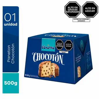 Tottus Chocotón 500 gr oferta