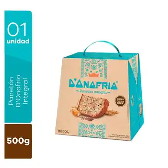Tottus Paneton integral con naranja confitada oferta