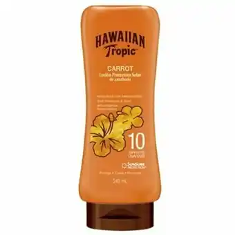 Tottus Loción bronceadora zanahoria spf 10 oferta