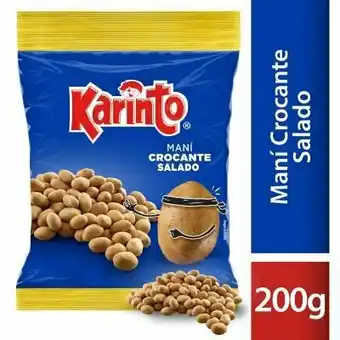 Maní crocante salado 200 gr