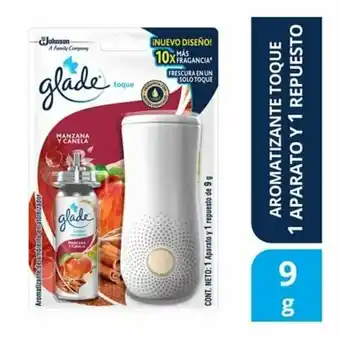 Tottus Glade toque manzana y canela unidad oferta