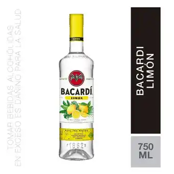 Tottus Ron bacardí limón 750 ml oferta